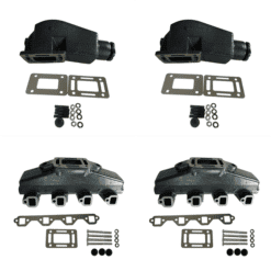 Kit Complet Collecteurs 91-81 + Coudes 90082 FORD - 302 et 351CID – 5.0L et 5.8L V8 - (Joint humide / wet)