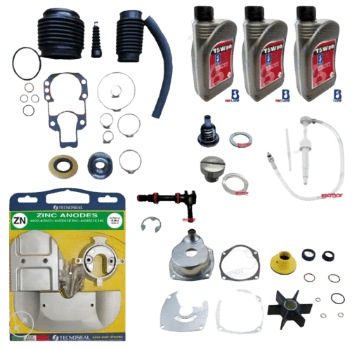 KITENTRGEN2 - Kit entretien complet - Embase ALPHA ONE GEN 2 - Mercruiser (1991 et +)